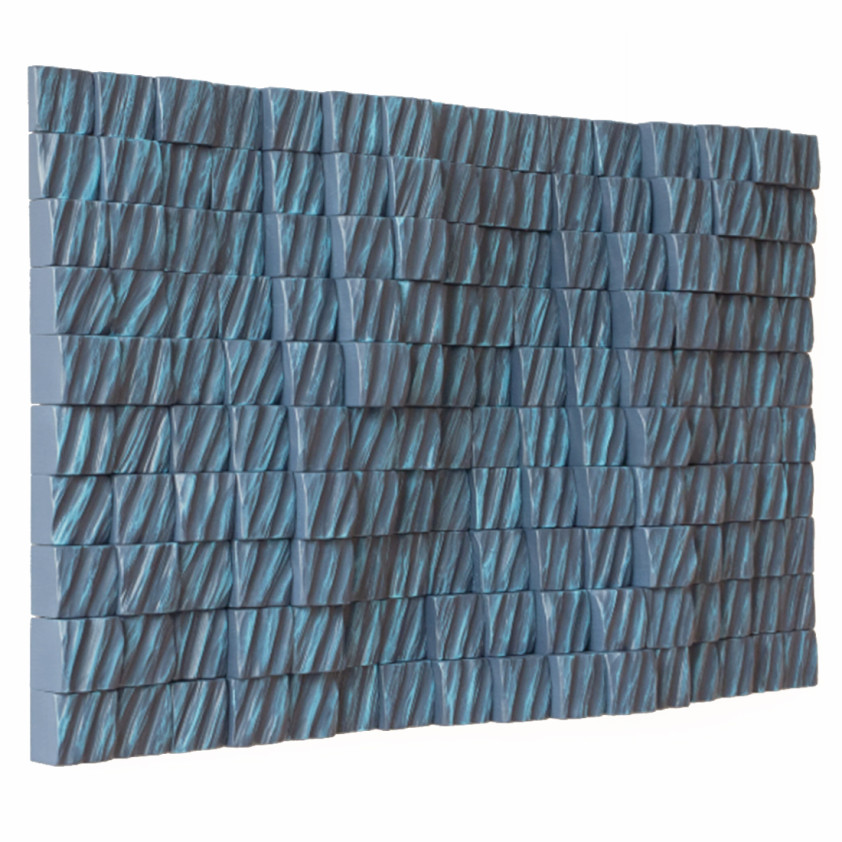 Рельефная скульптура Relief Sculpture Radial Shapes