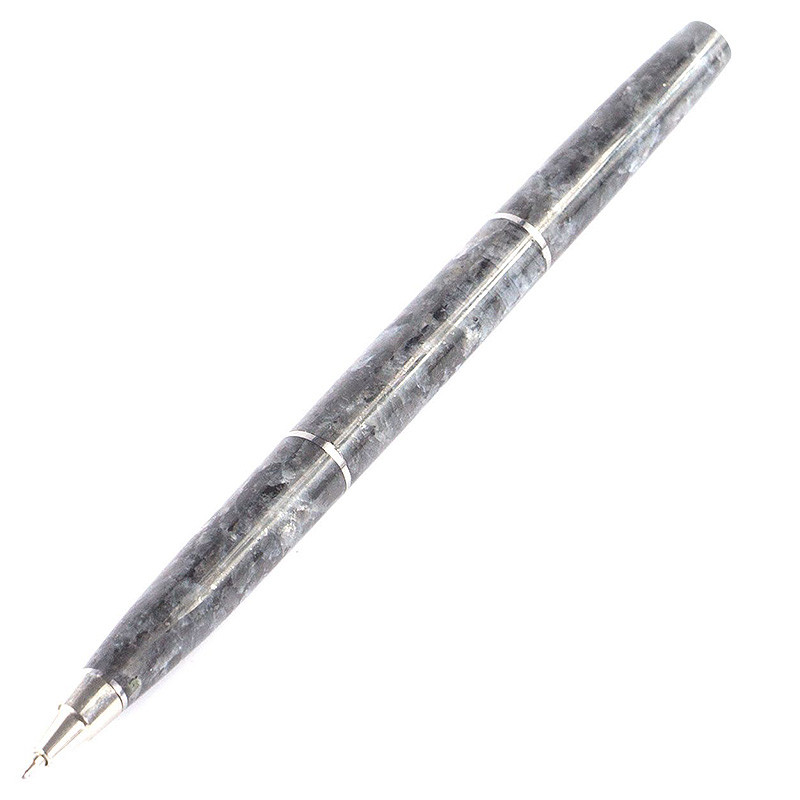Ручка шариковая из натурального камня Лабрадорит Stone Pens