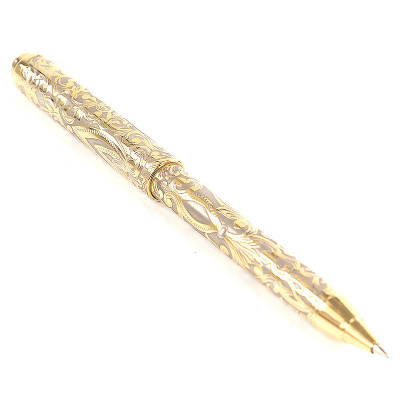 Ручка шариковая металлическая с гравировкой в деревянной коробке Metal Pens