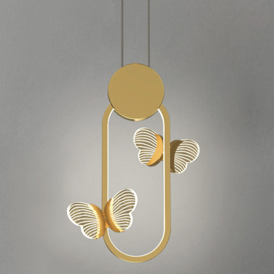 Светильник Butterfly Gold Oval