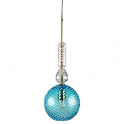 Светильник Flauti Blue Ball D20 см