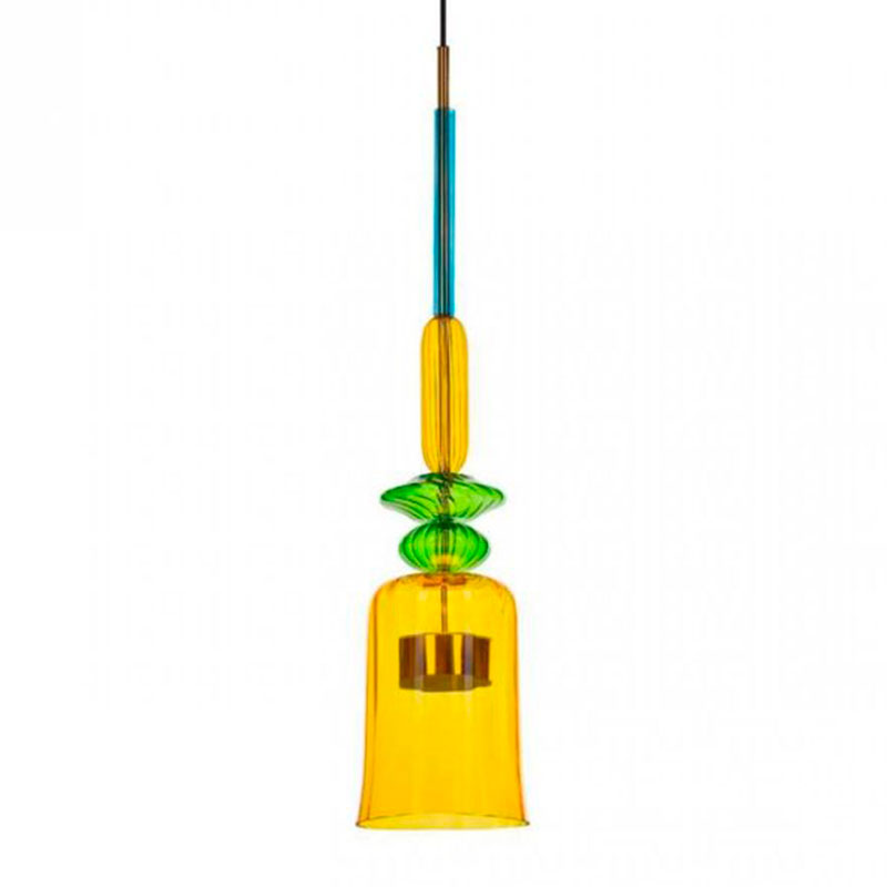 Светильник Flauti Yellow Green D16 см