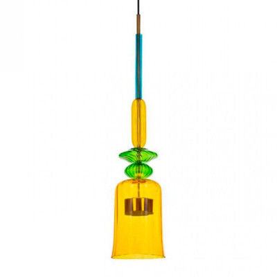 Светильник Flauti Yellow Green D16 см