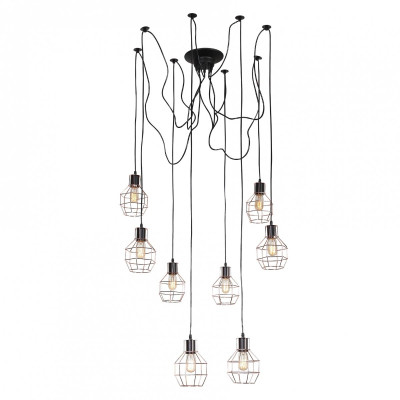 Светильник Loft Wire Cage Copper Spy