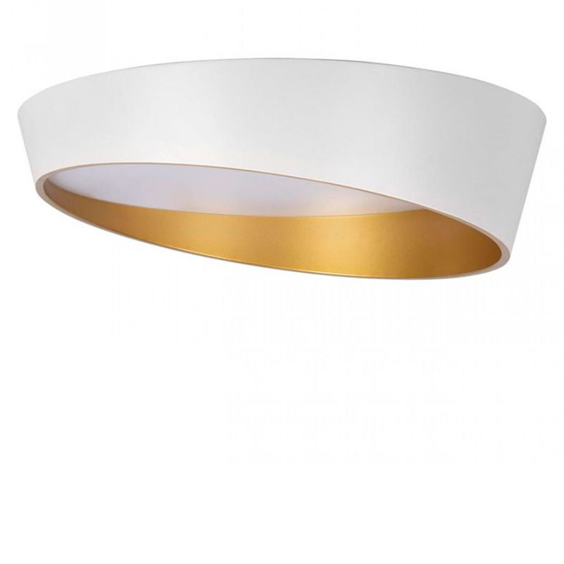 Светильник потолочный круглый Assol cup White Gold диаметр 50