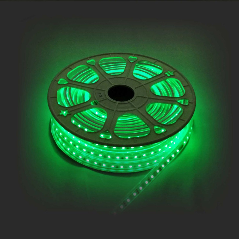 Светодиодная влагозащищенная лента 12W/m 60LED/m 5050SMD разноцветная 25M