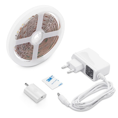 Светодиодная влагозащищенная лента 4,8W/m 60LED/m 2835SMD холодный белый 1,5M