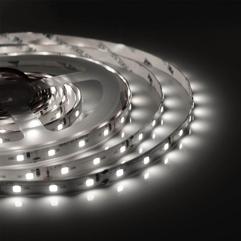 Светодиодная влагозащищенная лента 4,8W/m 60Led/m 3528SMD дневной белый