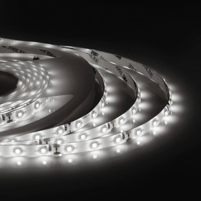 Светодиодная влагозащищенная лента 4,8W/m 60Led/m 3528SMD дневной белый 5M