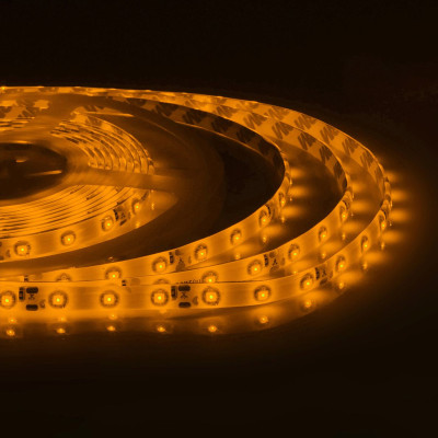 Светодиодная влагозащищенная лента 4,8W/m 60LED/m 3528SMD желтый