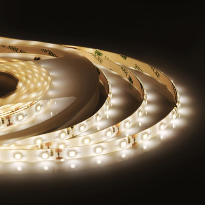 Светодиодная влагозащищенная лента 4,8W/m 60LED/m 3528SMD теплый белый
