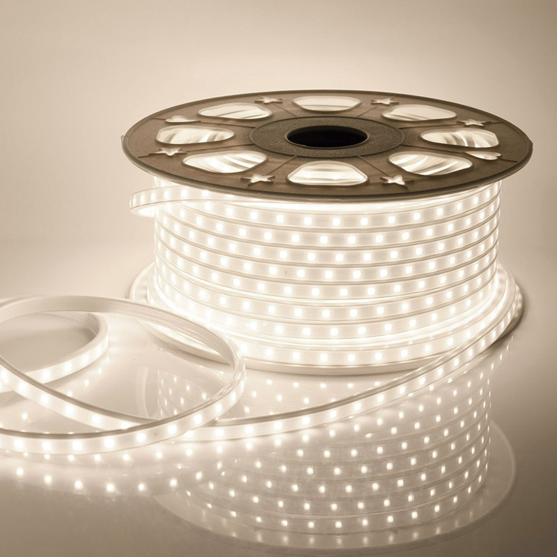 Светодиодная влагозащищенная лента 6W/m 60LED/m 2835SMD теплый белый