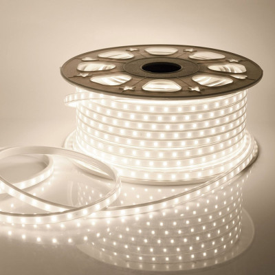 Светодиодная влагозащищенная лента 6W/m 60LED/m 2835SMD теплый белый