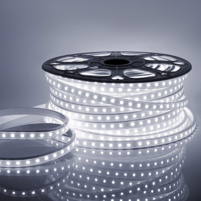 Светодиодная влагозащищенная лента 6W/m 60LED/m 2835SMD холодный белый 50M