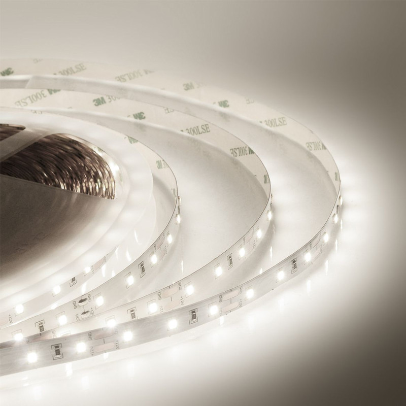 Светодиодная лента 14,4W/m 60LED/m 2835SMD дневной белый 20M