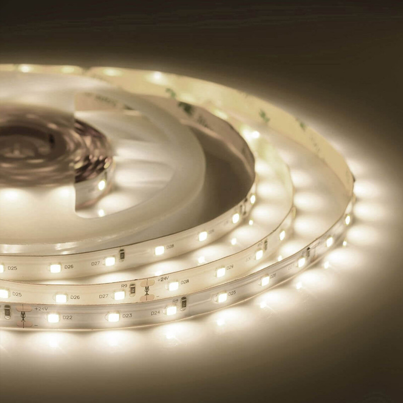 Светодиодная лента 48W/m 60Led/m 2835SMD теплый белый 5M