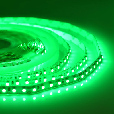 Светодиодная лента 9,6W/m 120LED/m 3528SMD зеленый 5M