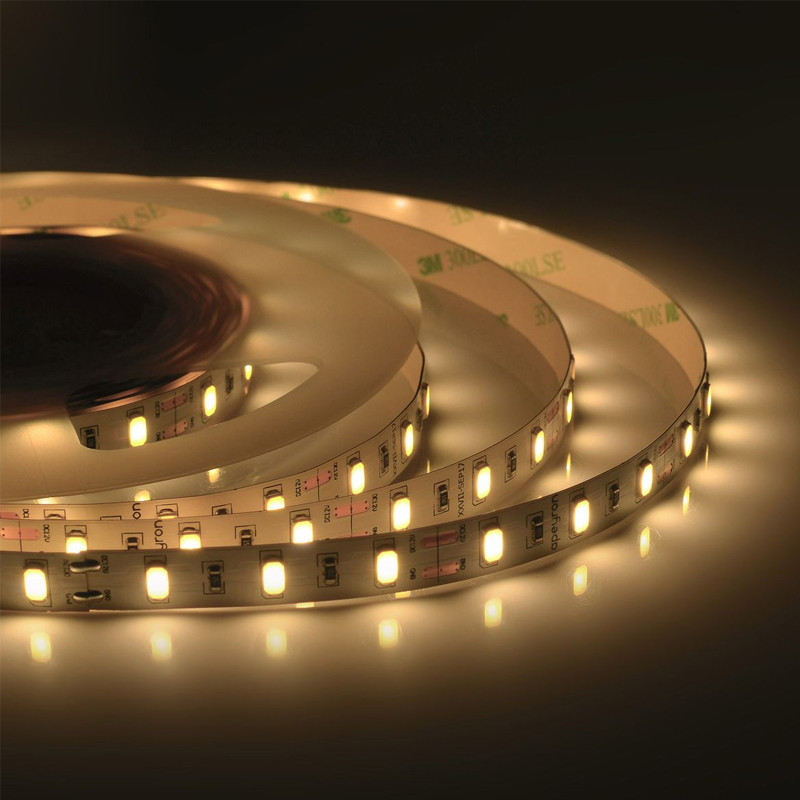 Светодиодная лента 9,6W/m 60LED/m 5630SMD теплый белый
