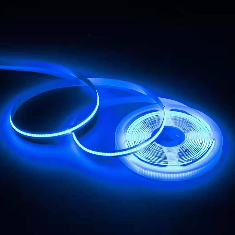 Светодиодная лента COB синий 5M