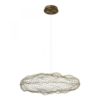 Светодиодная Люстра Золотая Сеть LED Cloud Gold