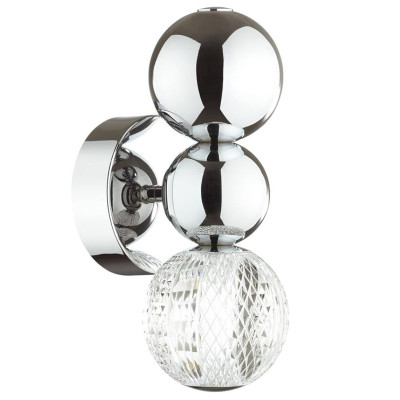 Светодиодное бра Crystal Globule Small Хром