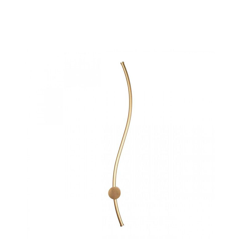 Светодиодное бра Curved Line Золото