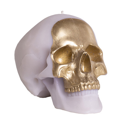 Свеча Gold Skull