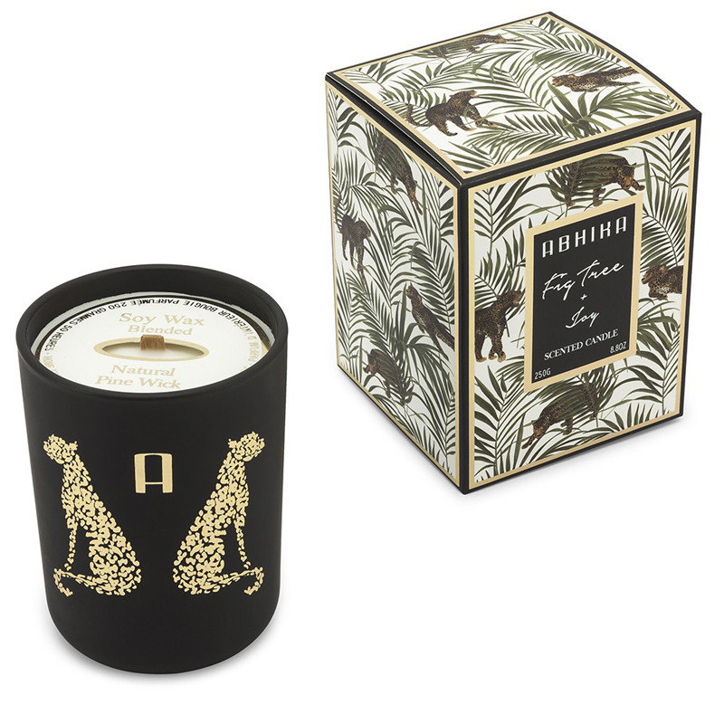 Свеча ароматизированная в стакане CANDLE ABHIKA DOUBLE LEO