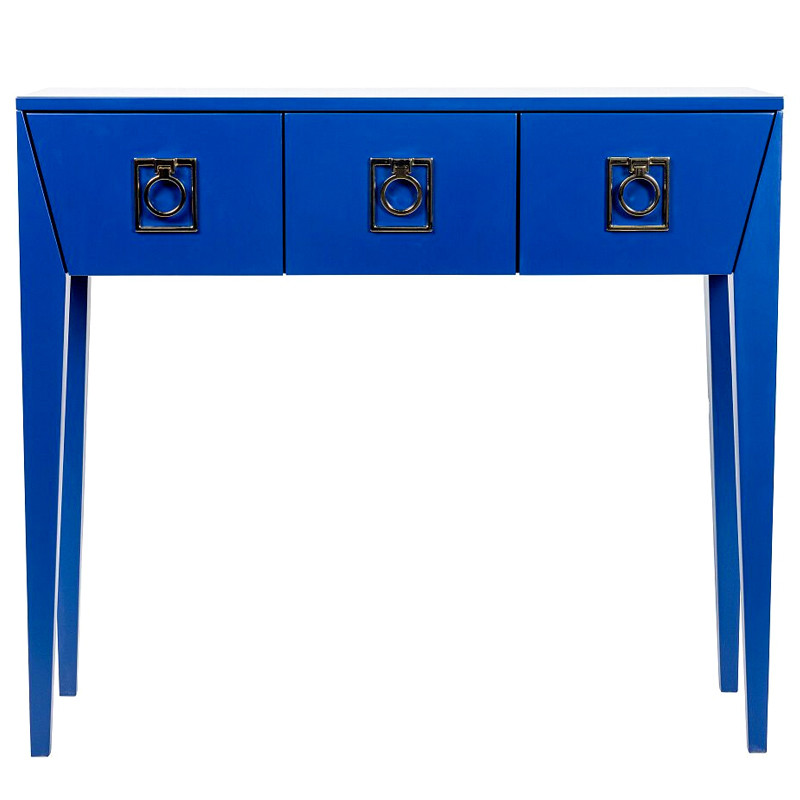 Синяя консоль Сontemporary Art Deco