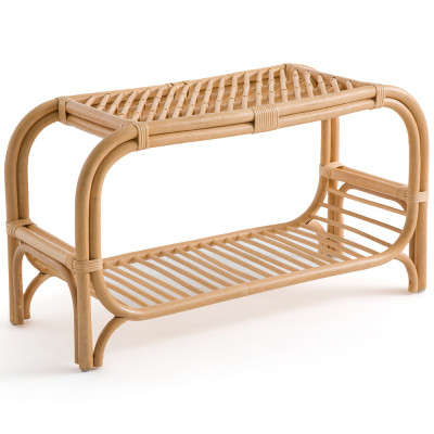 Скамья для прихожей из стеблей ротанга Willa Rattan Bench