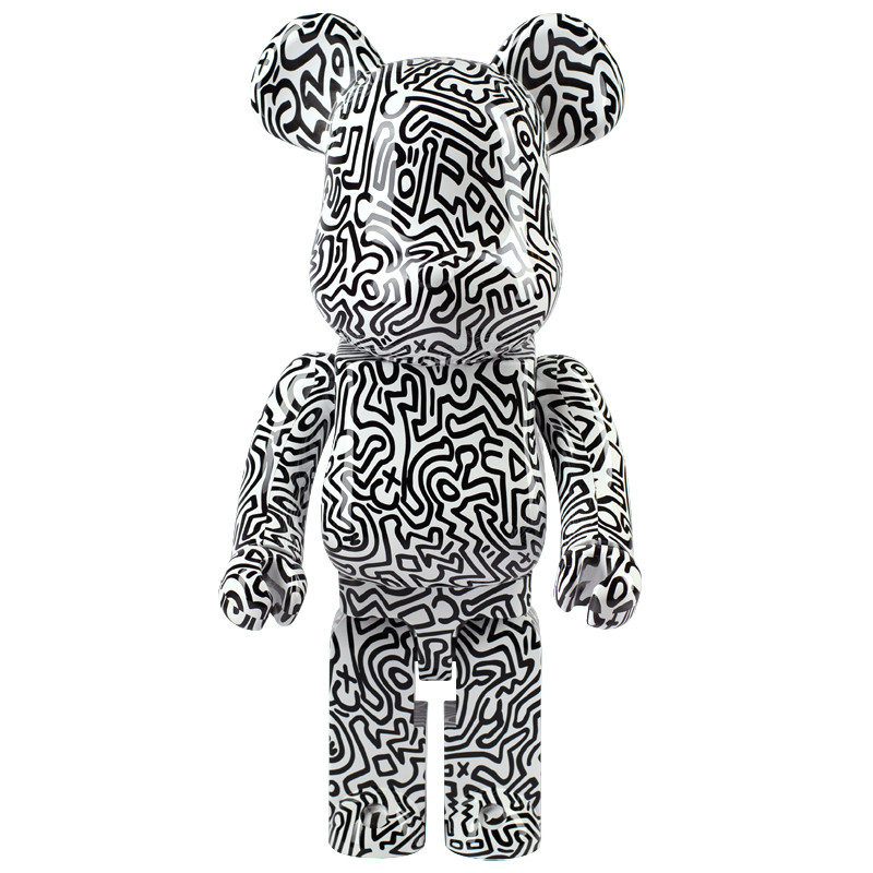 Статуэтка  Bearbrick Keith Haring Ver. 4