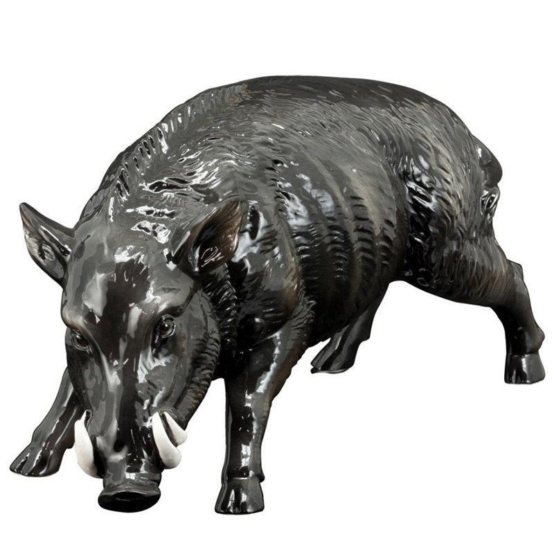Статуэтка Abhika Boar Dark Grey