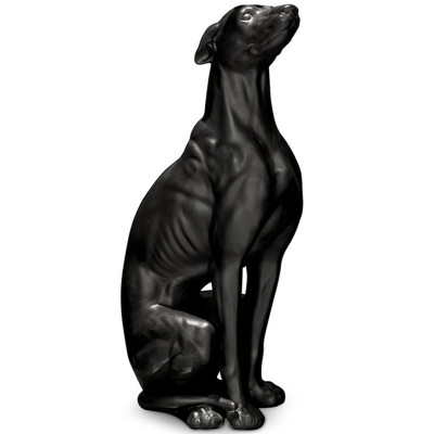 Статуэтка Abhika Greyhound Bisc. Black