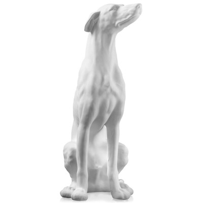Статуэтка Abhika Greyhound Bisc. White