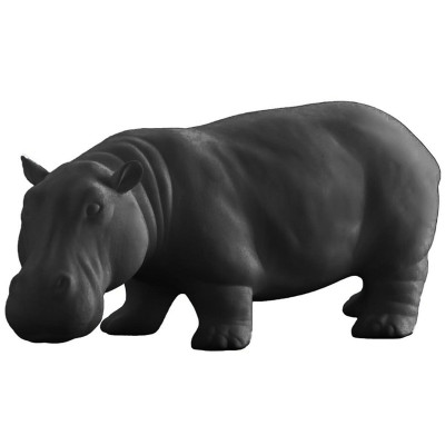 Статуэтка Abhika Hippo Bisc. Black