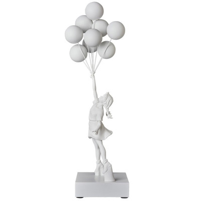 Статуэтка Flying Balloons Girl white