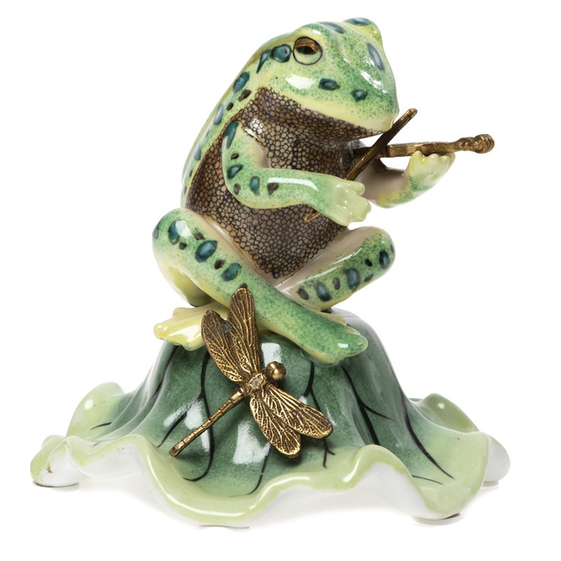Статуэтка Frog Violinist