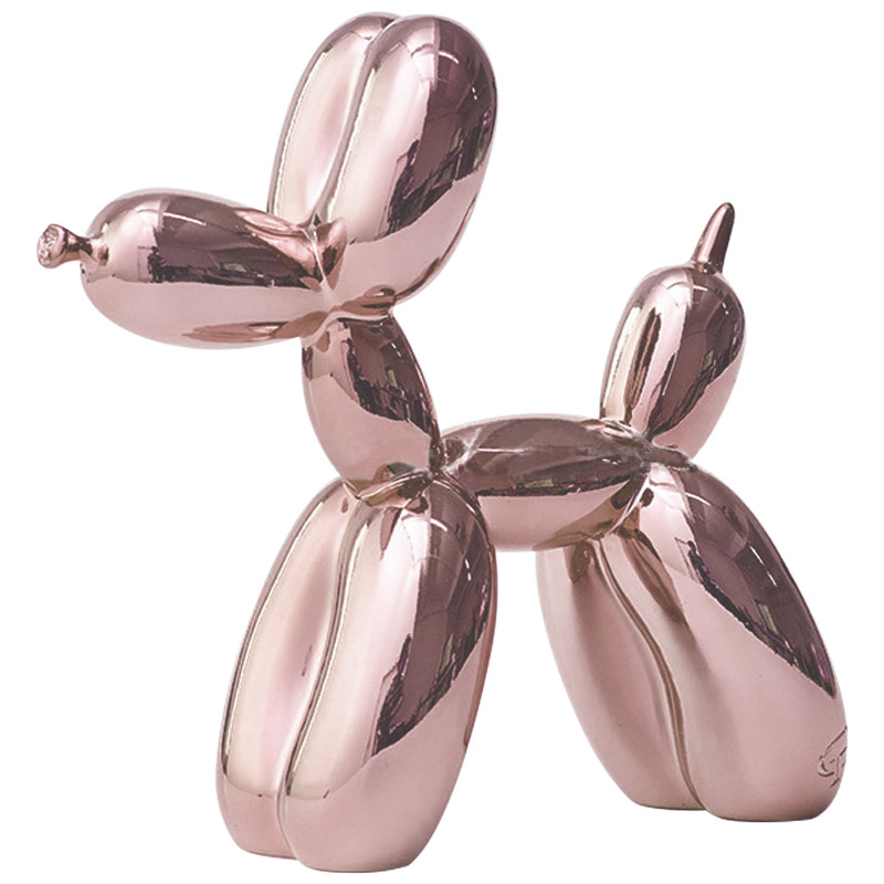 Статуэтка Jeff Koons Balloon Dog Chrome Pink