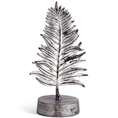 Статуэтка Metal Flowers античная платина