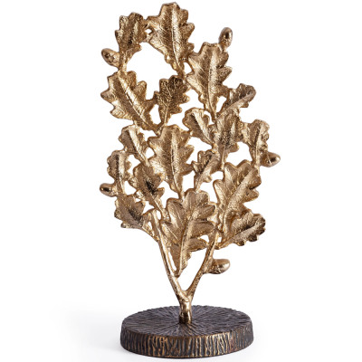 Статуэтка Metal Flowers цвета латунь