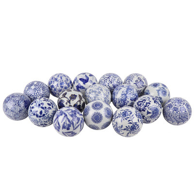 Статуэтка Oriental Blue & White Pattern Ball