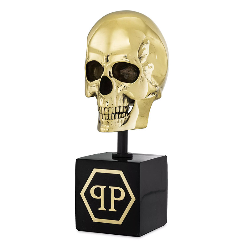 Статуэтка Philipp Plein Gold Skull S
