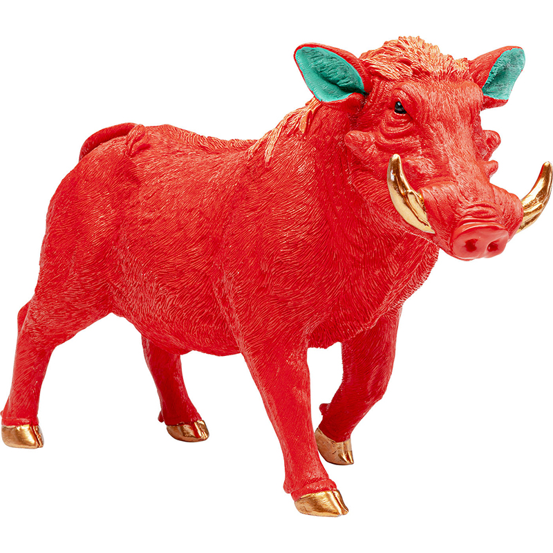 Статуэтка Red Wild Boar