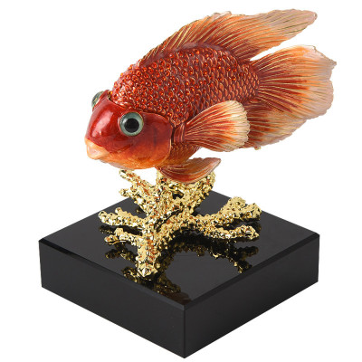 Статуэтка декоративная Рыбка-попугай Inhabitants of the Seas