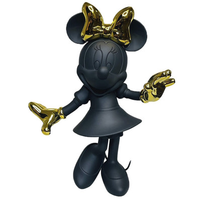 Статуэтка Минни Маус черного и золотого цвета Minnie Mouse Black&Gold Figurine