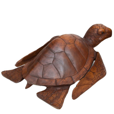 Статуэтка морская черепаха из дерева суар Carapace