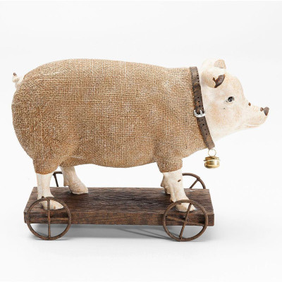 Статуэтка поросенок Brown pig
