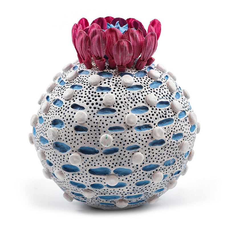 Статуэтка тропический фрукт  Tropical Fruit Round Flower Blue