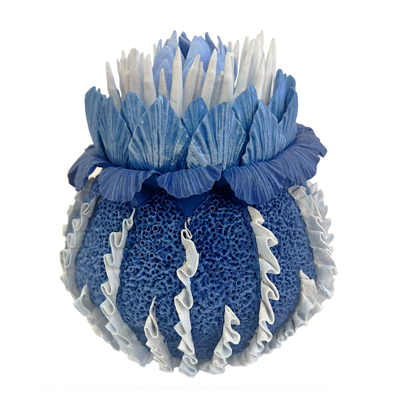 Статуэтка тропический фрукт Pandora Tropical Blue and White Fruit