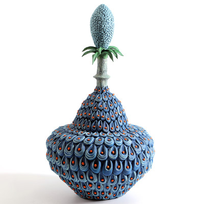 Статуэтка тропический фрукт Pandora Tropical Blue Orange Fruit